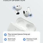 Mini Pro5s Earbuds TWS Headphones Bluetooth Earphones - Image 4